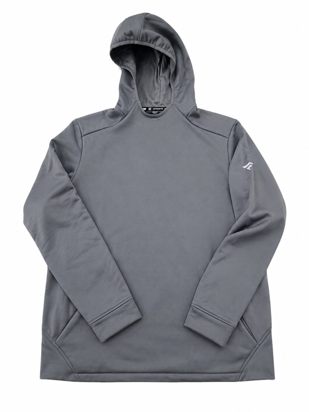 Fanatics NHL Authentic Pro Men’s Large L Gray Performance Pullover Hoodie NWOT